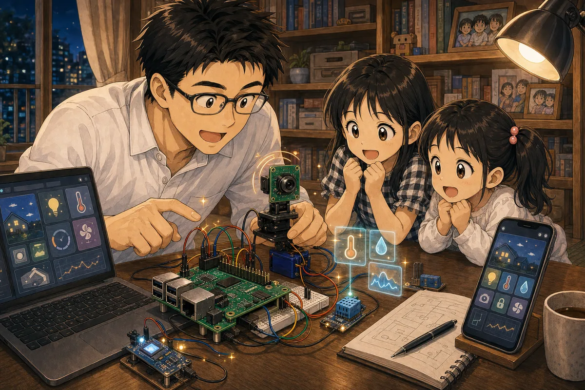 ラズパイとCodexでDIYスマートホームのサムネイル