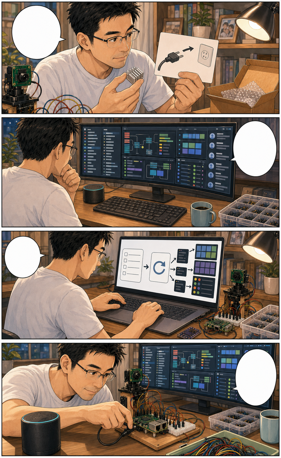 ラズパイにヒートシンクを付けた日 3ページ目