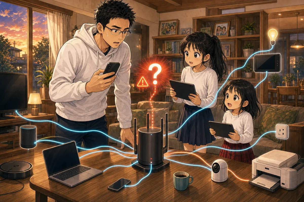 知らない端末がつながったの表紙