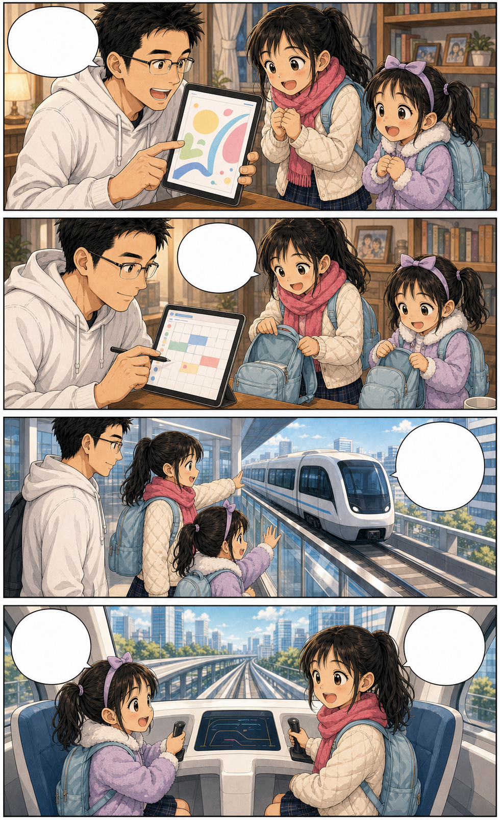 未来館で、万博のつづき 1ページ目