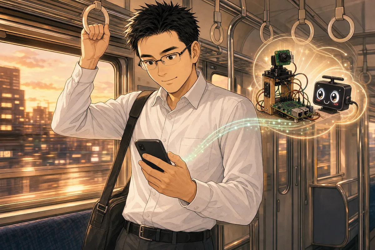 外出先から、フルラズパイ×Codexのサムネイル