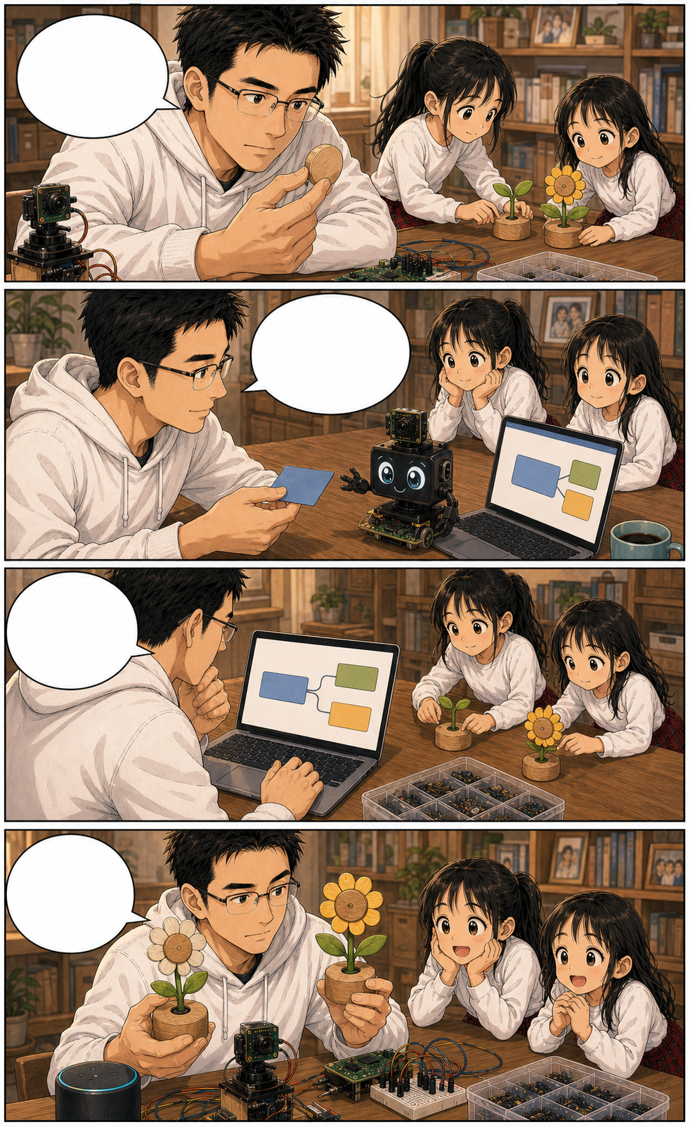 ついに漫画のネタ出しまでAIにおまかせ? 1ページ目